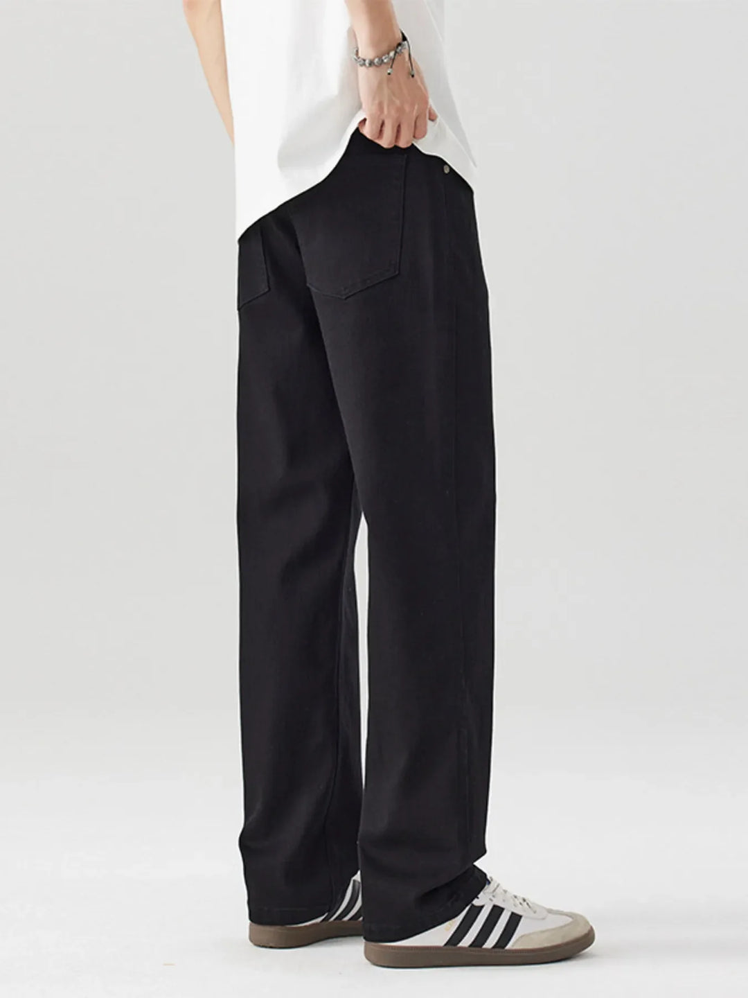 Men's Wide Leg Relaxed Fit Jeans