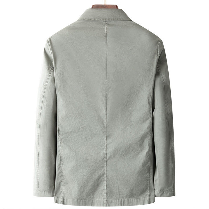 Cotton-feel Slim-fit Korean-style Business-casual Suit Jacket