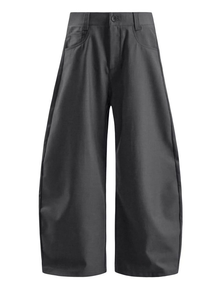 Men's Wide Leg High Waisted Pants