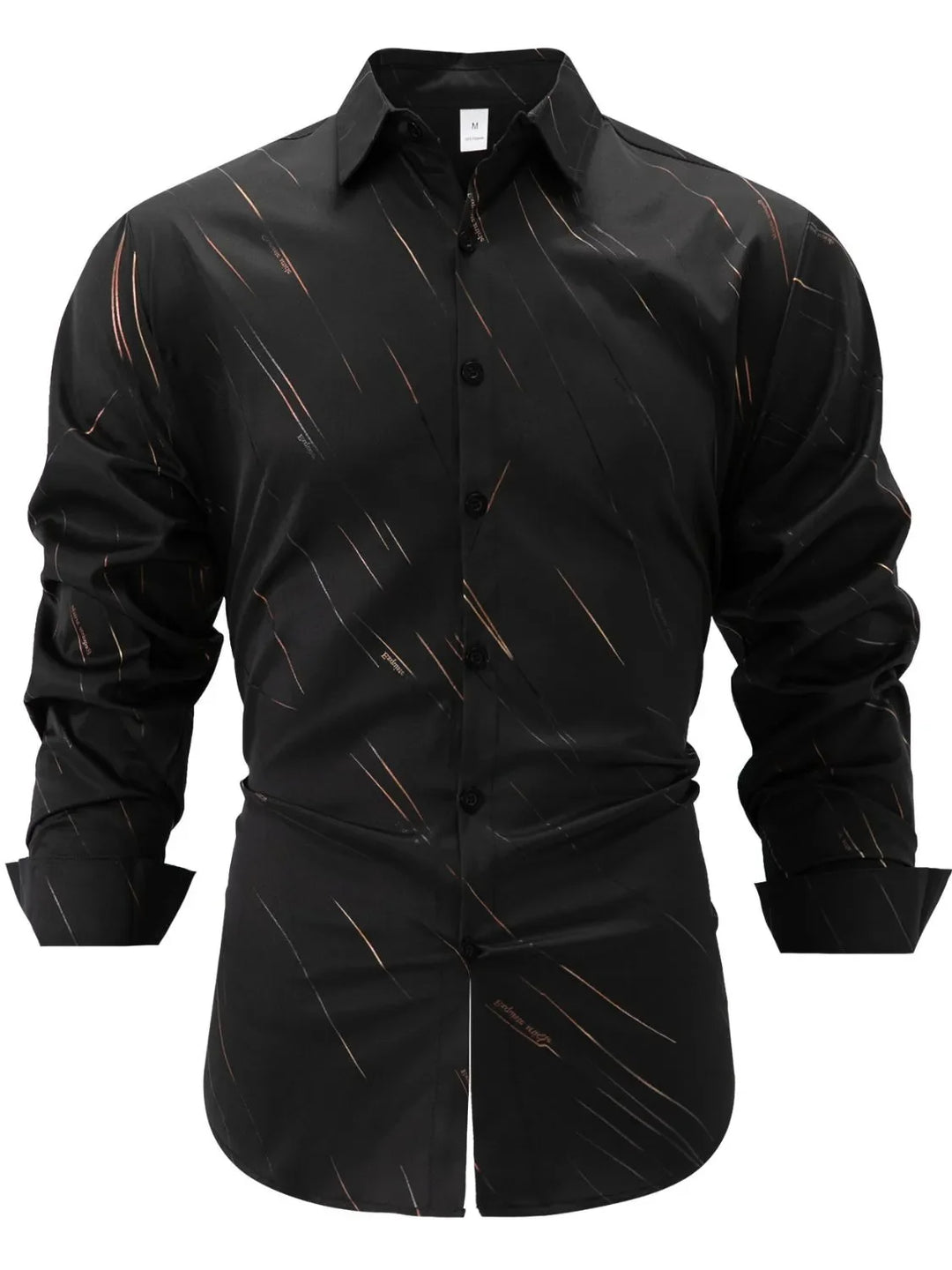 Men's Full Size Button Up Long Sleeve Shirt Plus Size