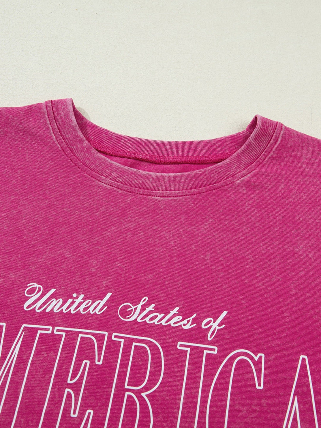 AMERICA 1776 Graphic Mineral Wash Cotton Tee