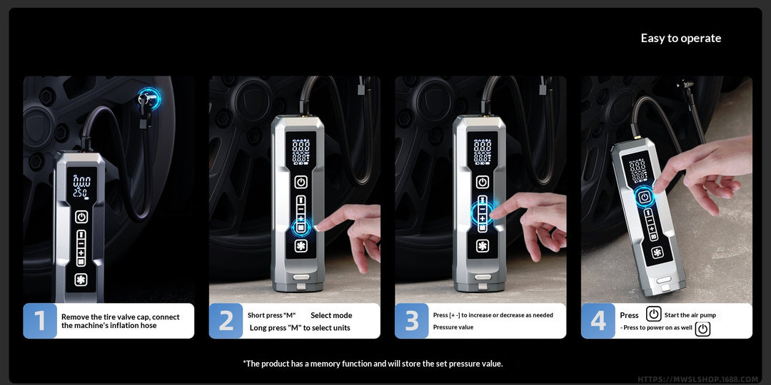 Multifunctional Cordless Car  Starter & Tire Inflator Vacuum Cleaner, High Power For Vehicles