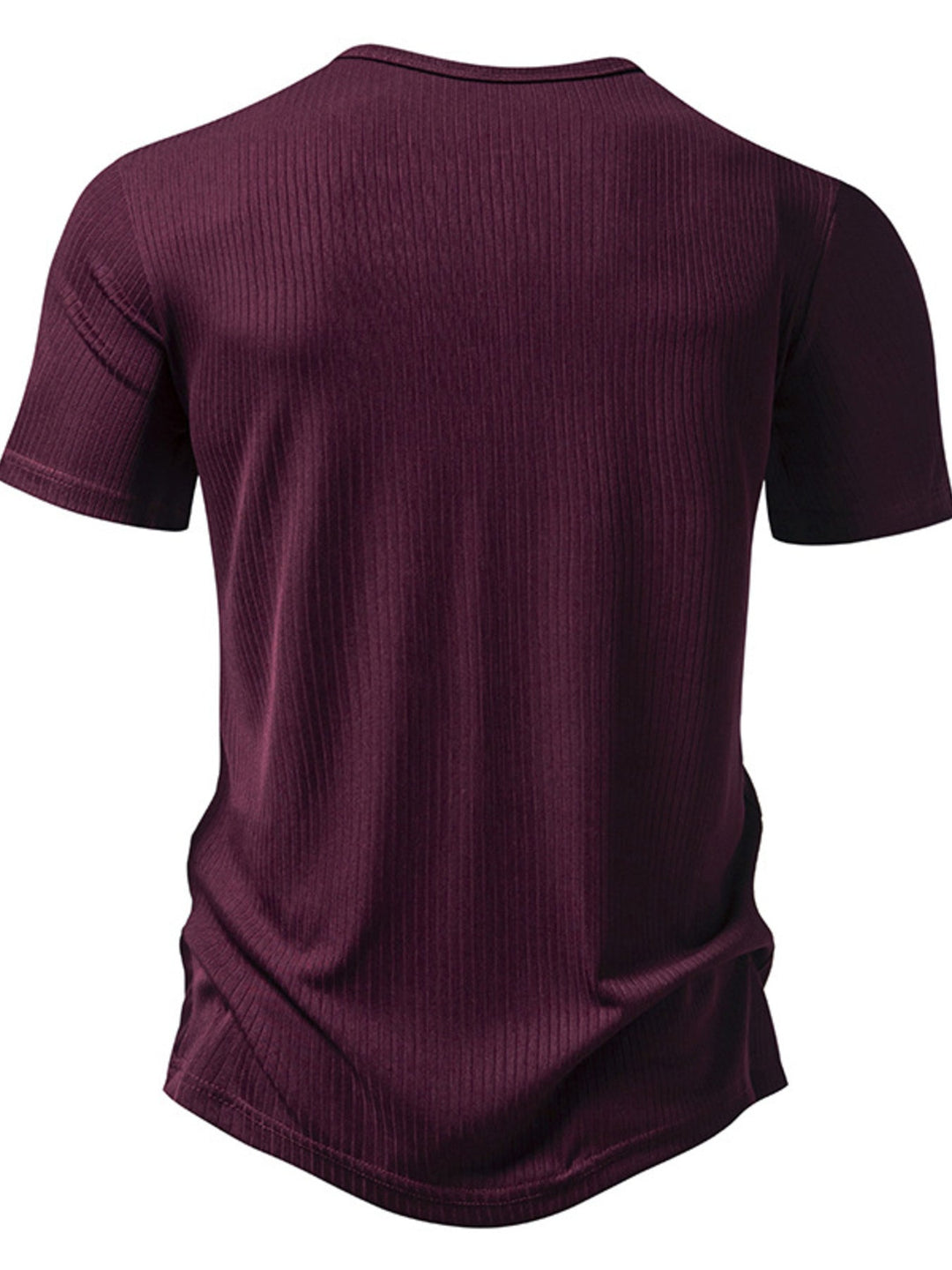 Men's Button Detail Short Sleeve T-Shirt
