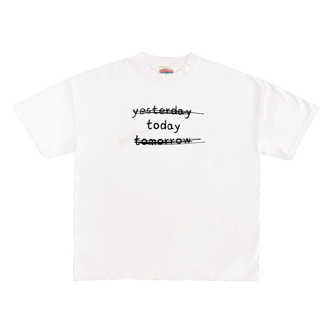 New Versatile Casual American-style  Letter Short-sleeve Top