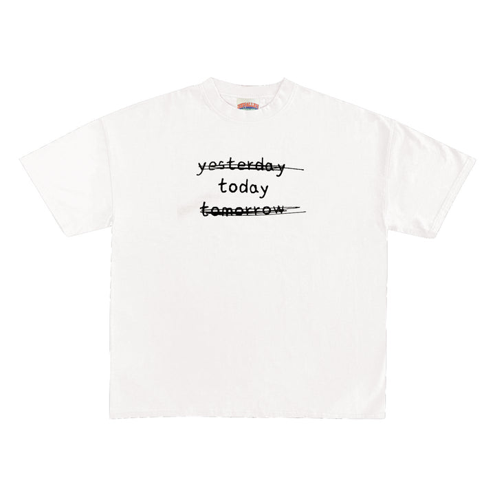 New Versatile Casual American-style  Letter Short-sleeve Top