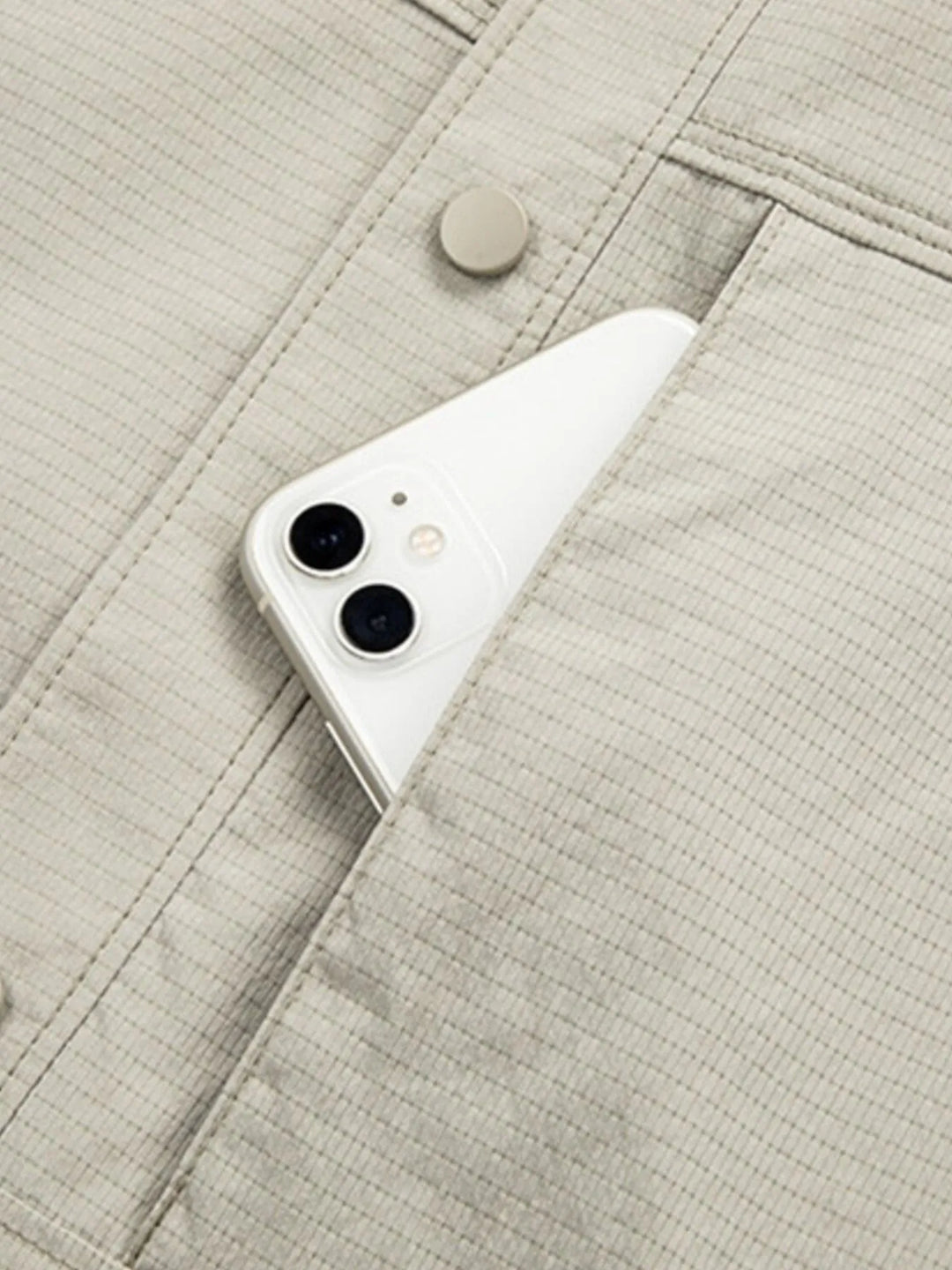 Men's Plus Size Button Up Long Sleeve Jacket