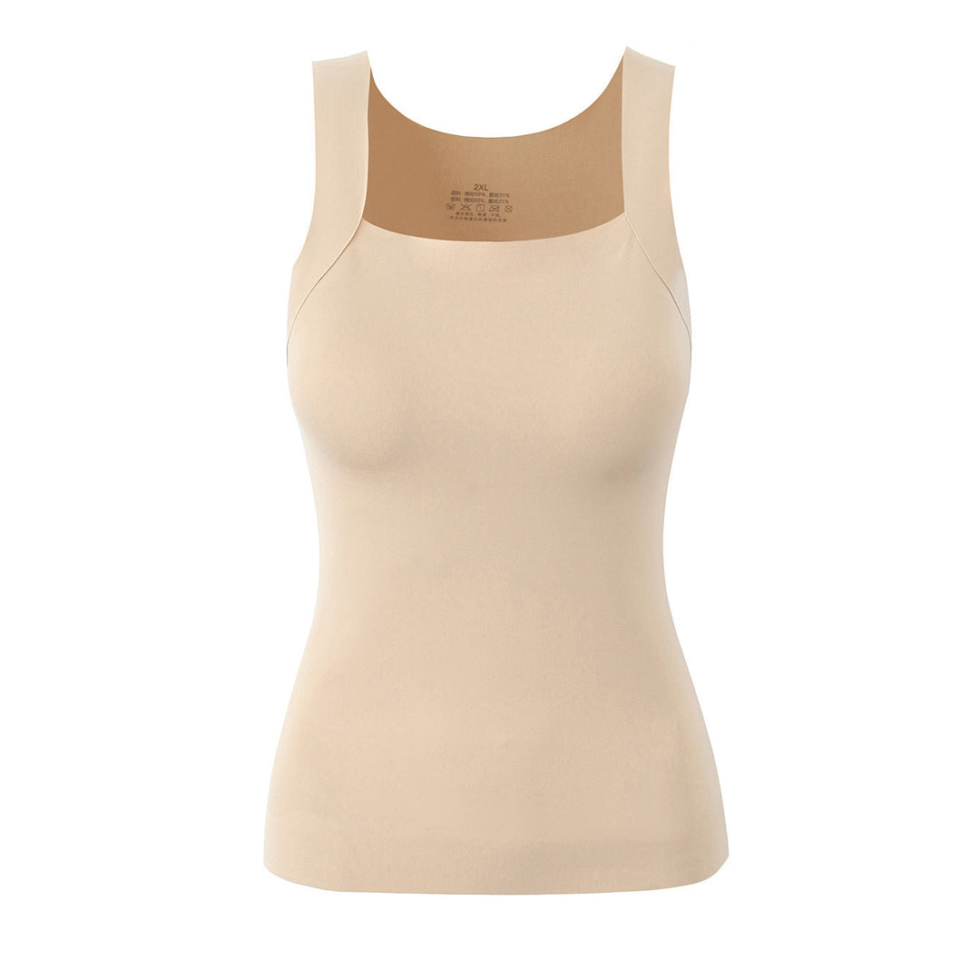 Women's Solid Seamless Base Layer Vest