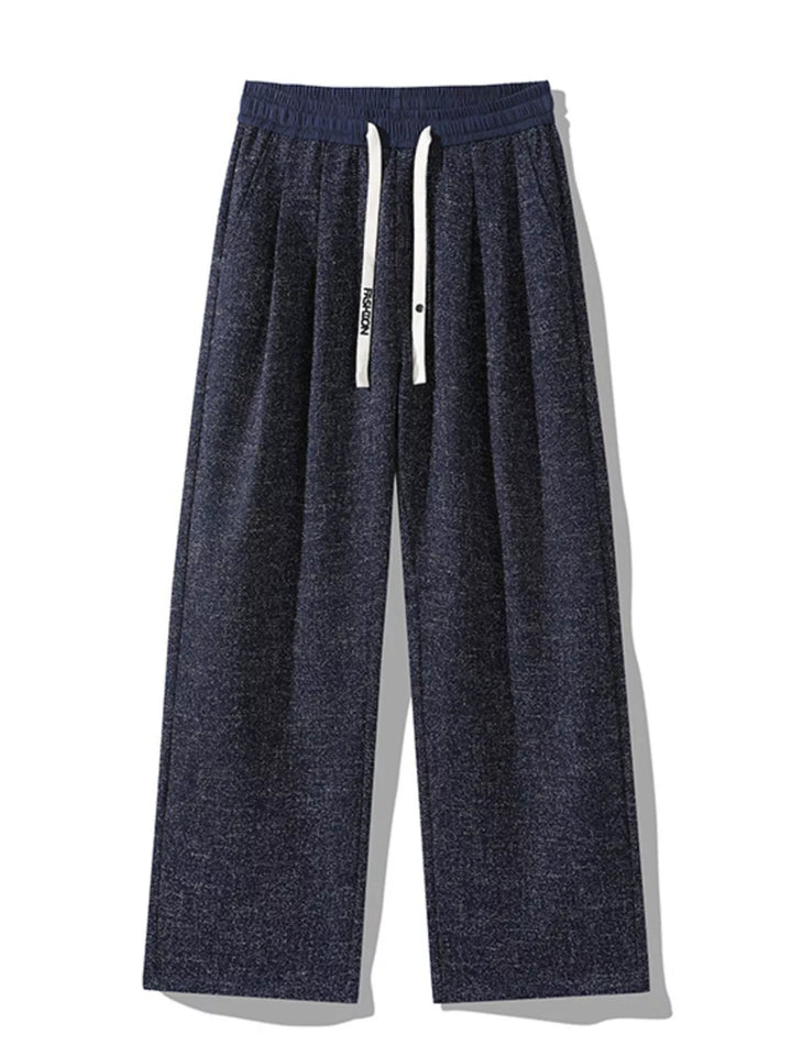 Men's Plus Size Casual Wide Leg Pants
