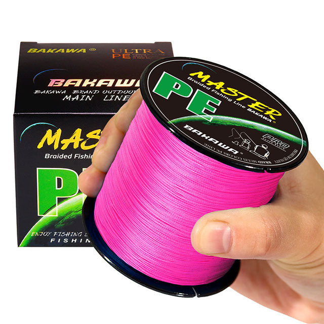 PE4 Braided 300m Fishing Line For Lure Casting And Long-distance Casting