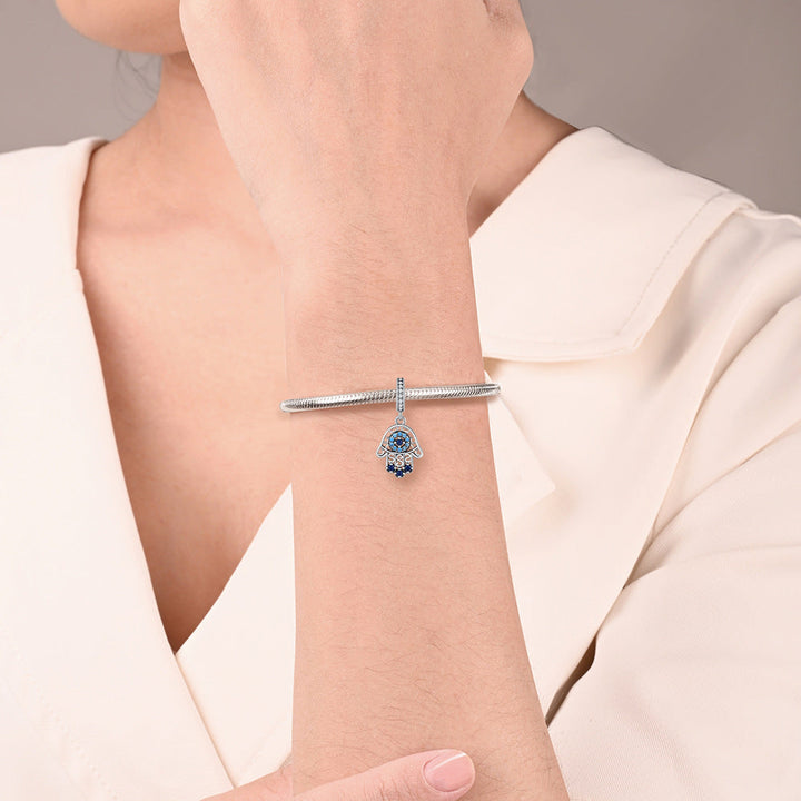 DIY Bracelet With Evil-eye Beads