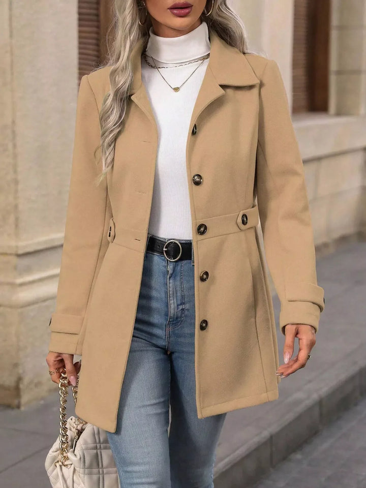 Button Up Long Sleeve Outerwear