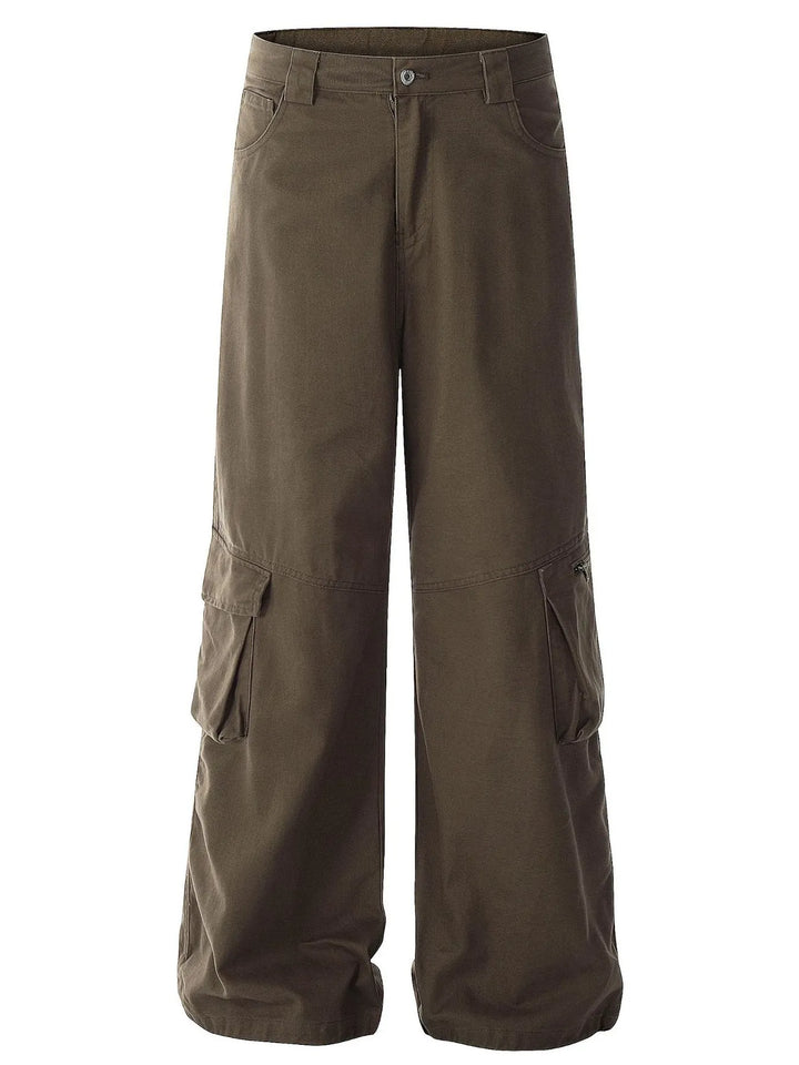 Men's Wide Leg Cargo Pants
