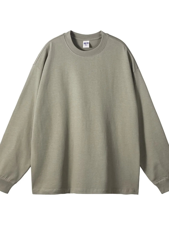 Men's Round Neck Long Sleeve T-Shirt