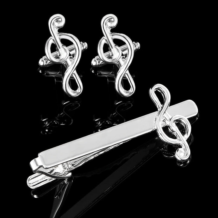 Fashion Copper Clip Men's Note Tie Clip
