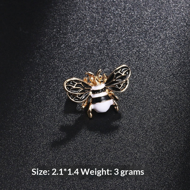 Cute Animal New Style Oil-Drop Bee Brooch