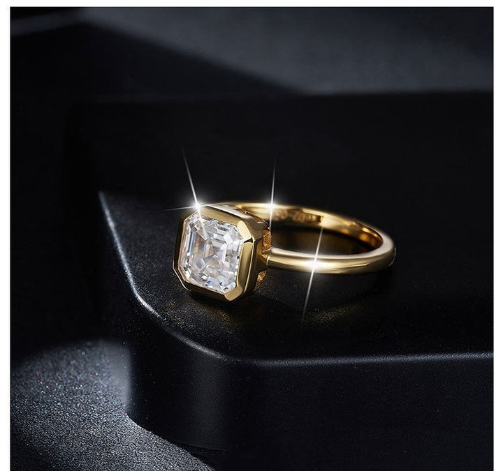 Design A Minimalist Pagoda-cut Diamond Ring