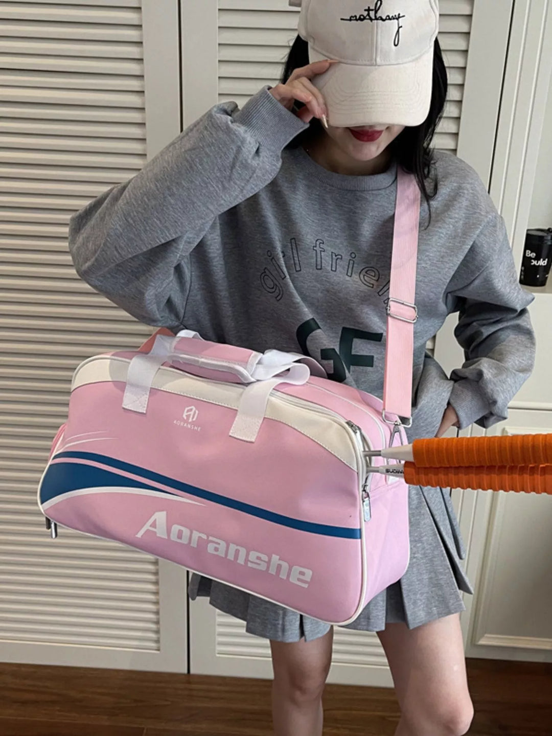 Contrast Sports Duffel Bag