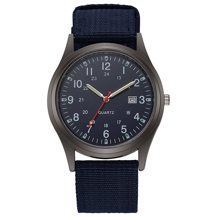 Mens Casual Calendar Sports Quartz Watch