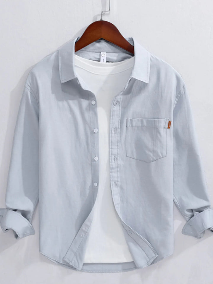 Men's Button Up Long Sleeve Shirt