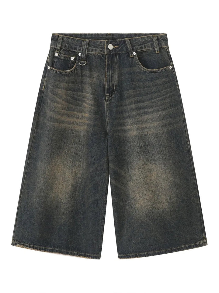 Wide Leg Cropped Jeans