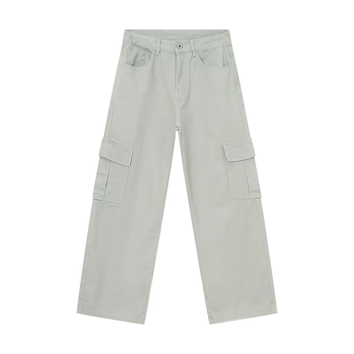 Wide Leg Cargo Jeans