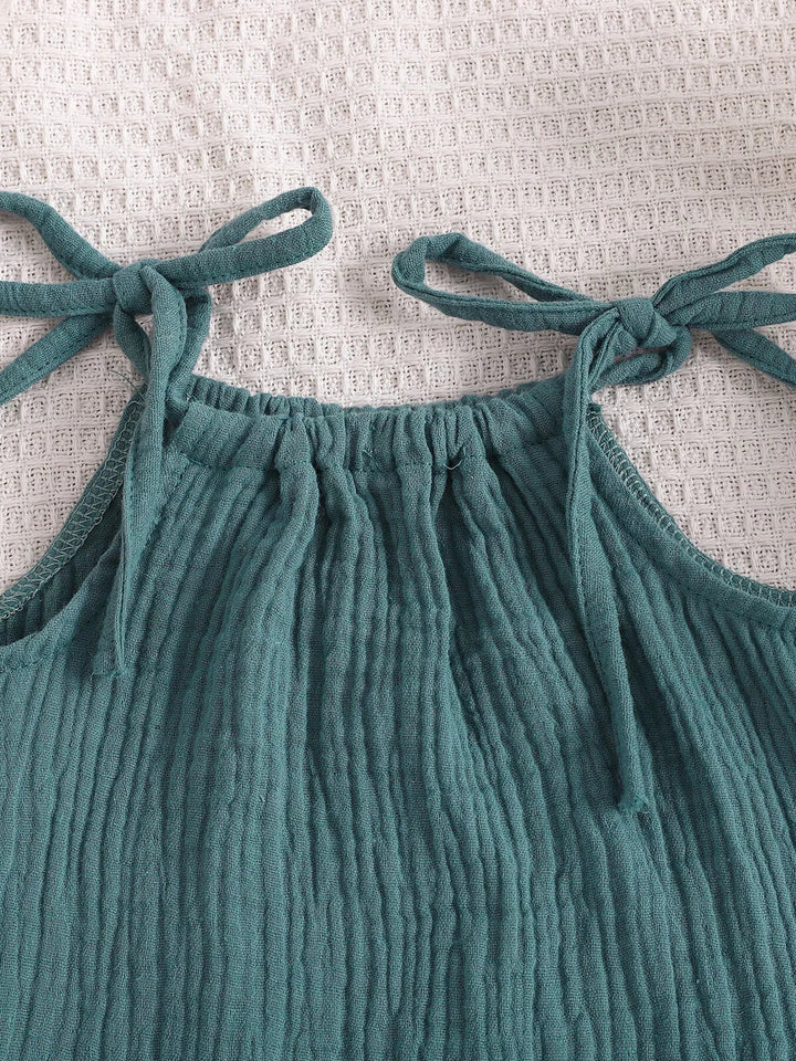 Children's Textured Cami and Shorts Set