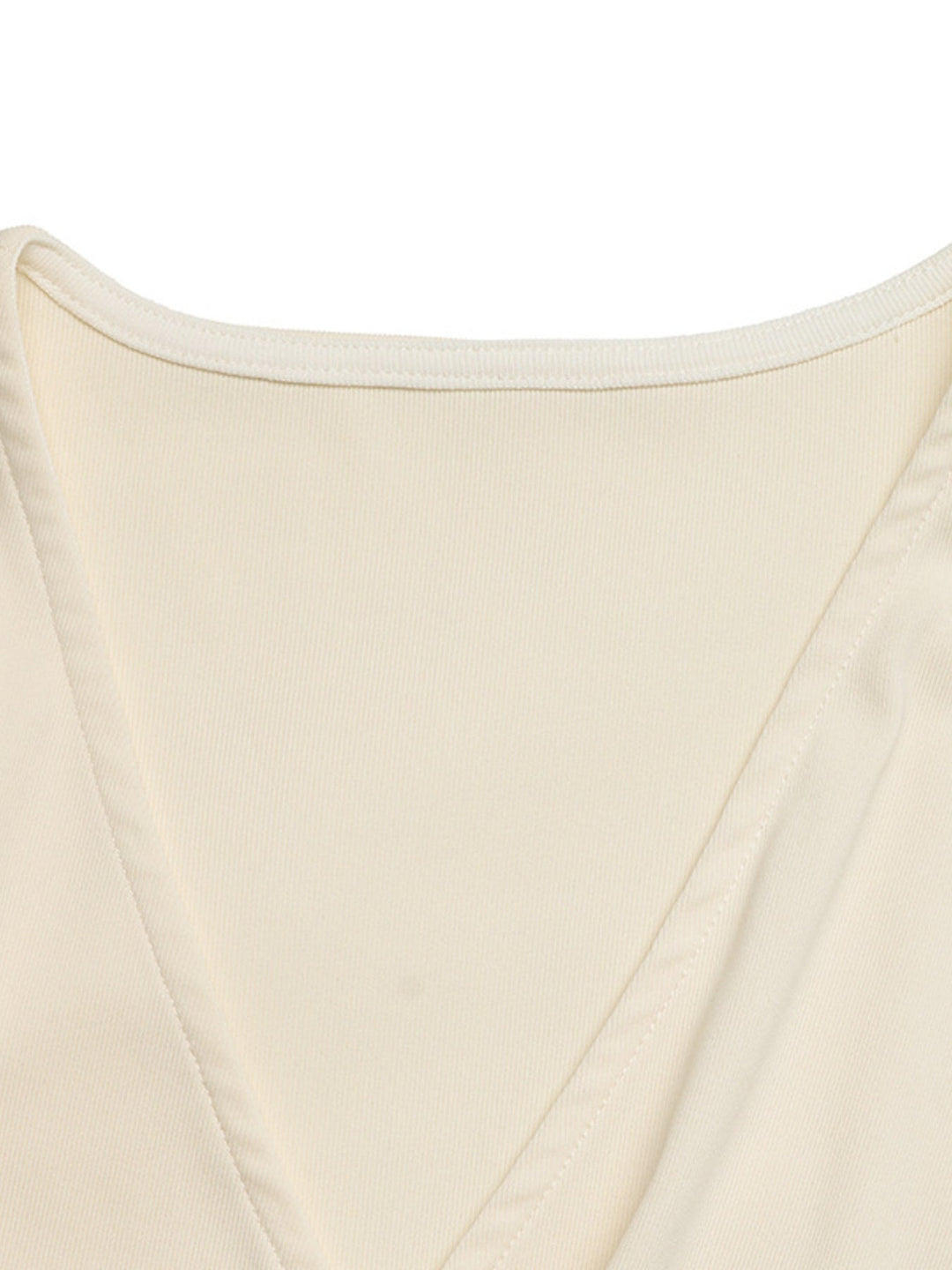 Surplice Cap Sleeve Bodysuit
