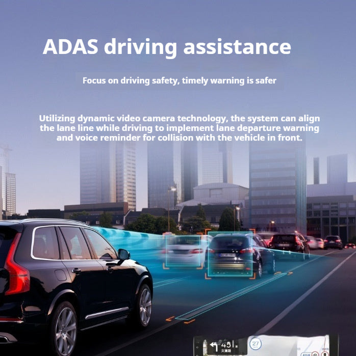 1080p Recorder ADAS Driving Alarm System