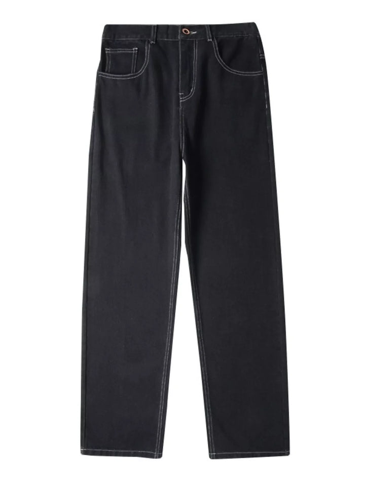 Men's Plus Size Wide Leg Jeans