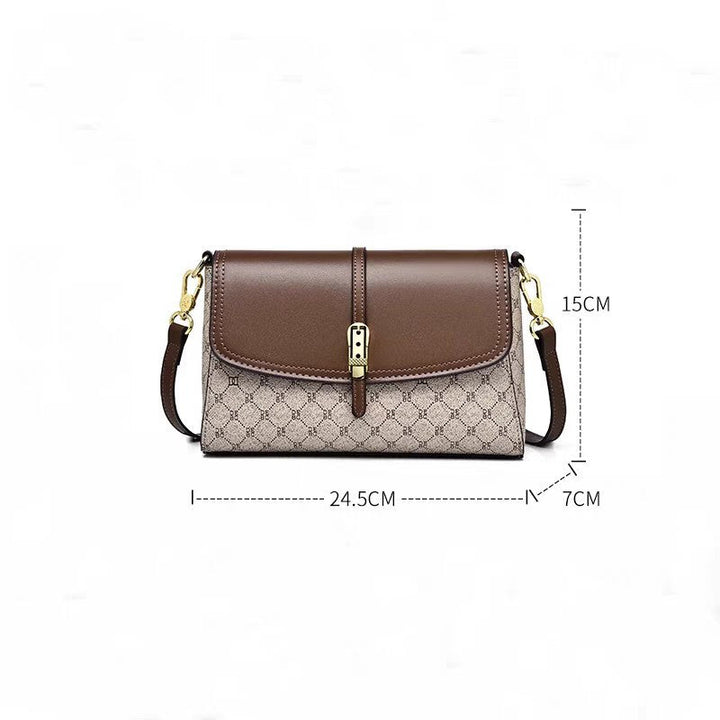 Adjustable Strap Flap Crossbody Bag