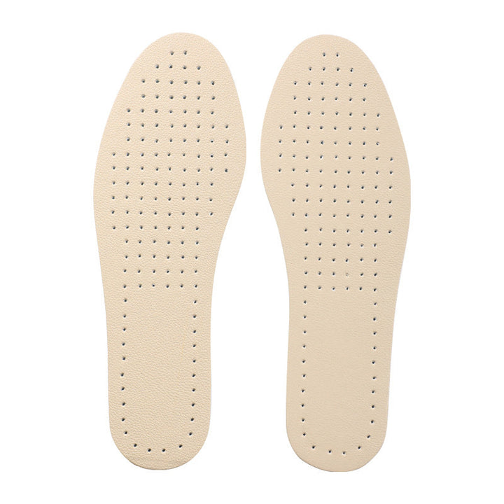 High-elastic Odor-resistant Leather Summer Thin Insoles