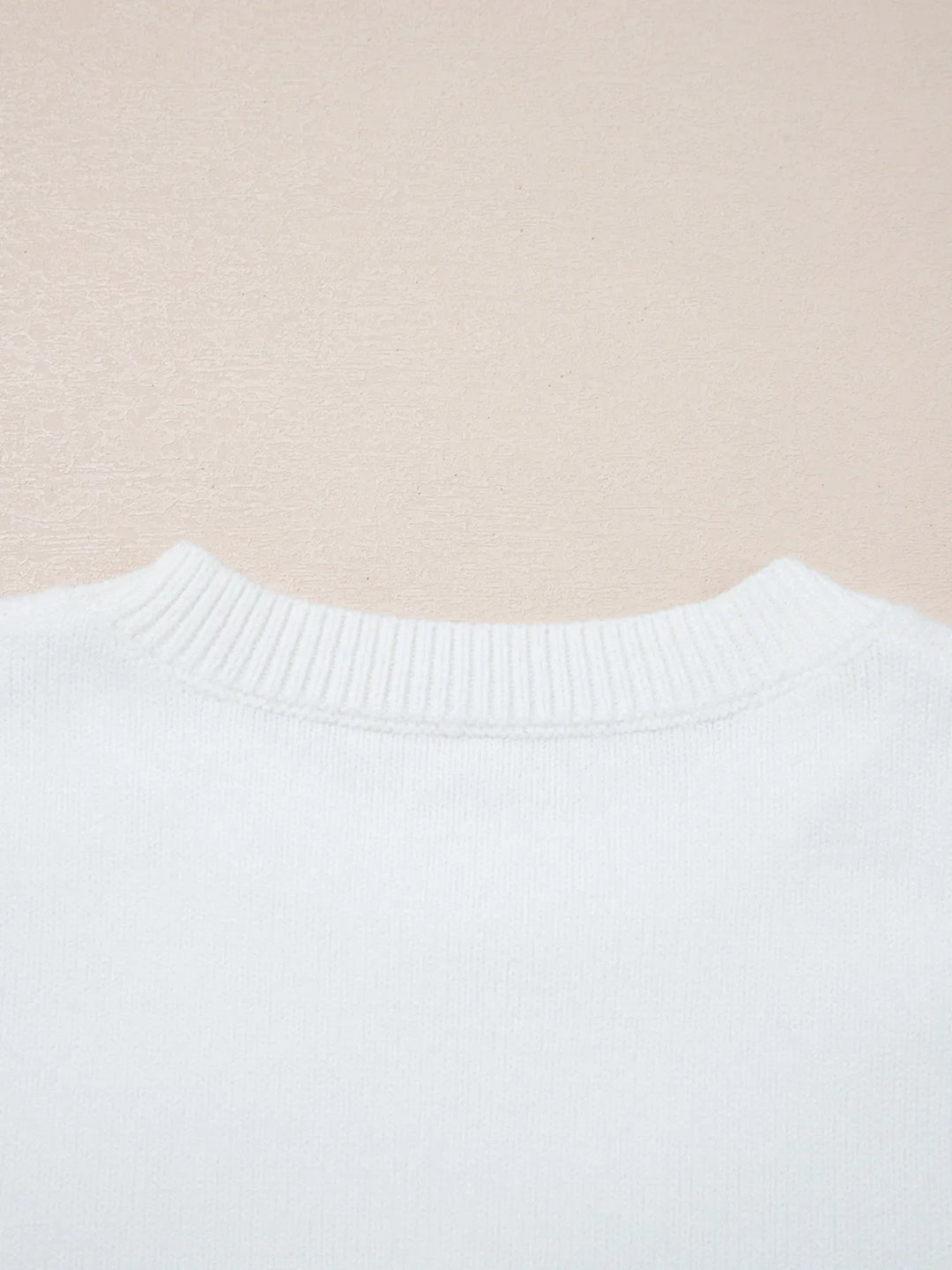 Western Boots Horseshoe Star Knit Crew Neck Sweater