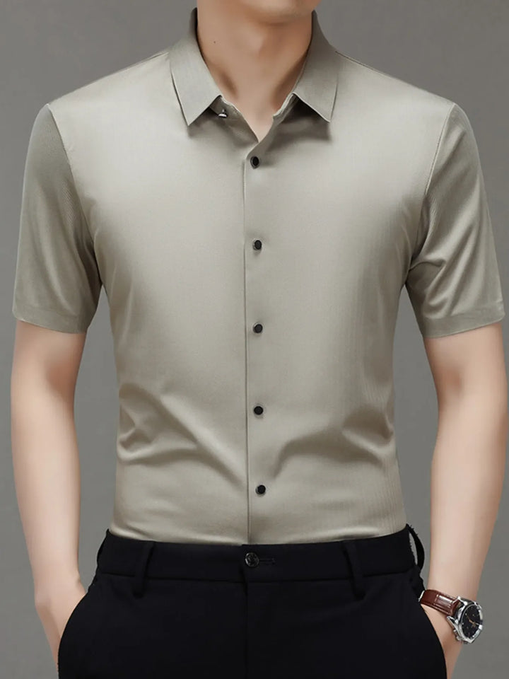 Men's Button Up Short Sleeve Shirt