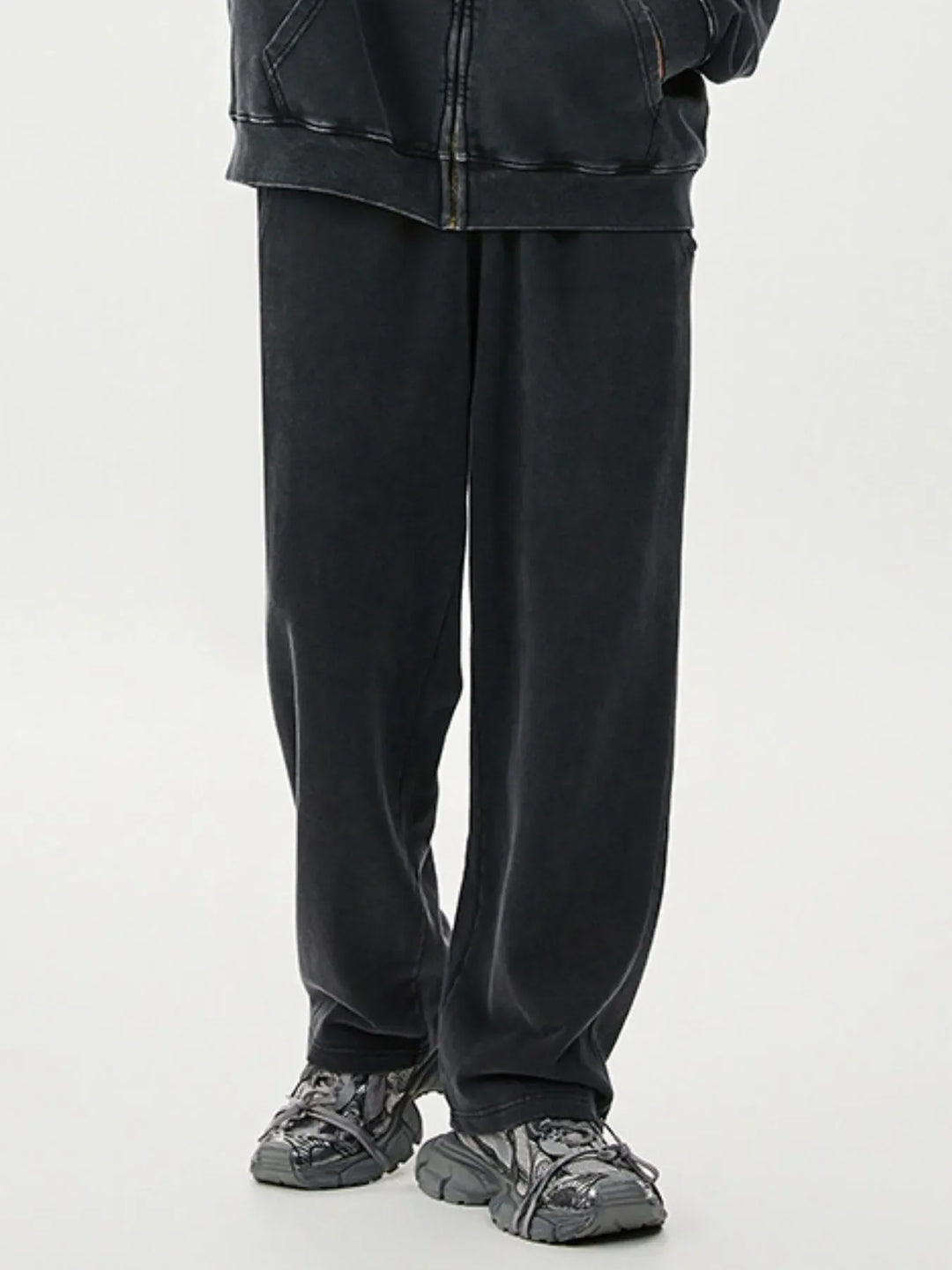 Men's Washed Relaxed Fit Sweatpants