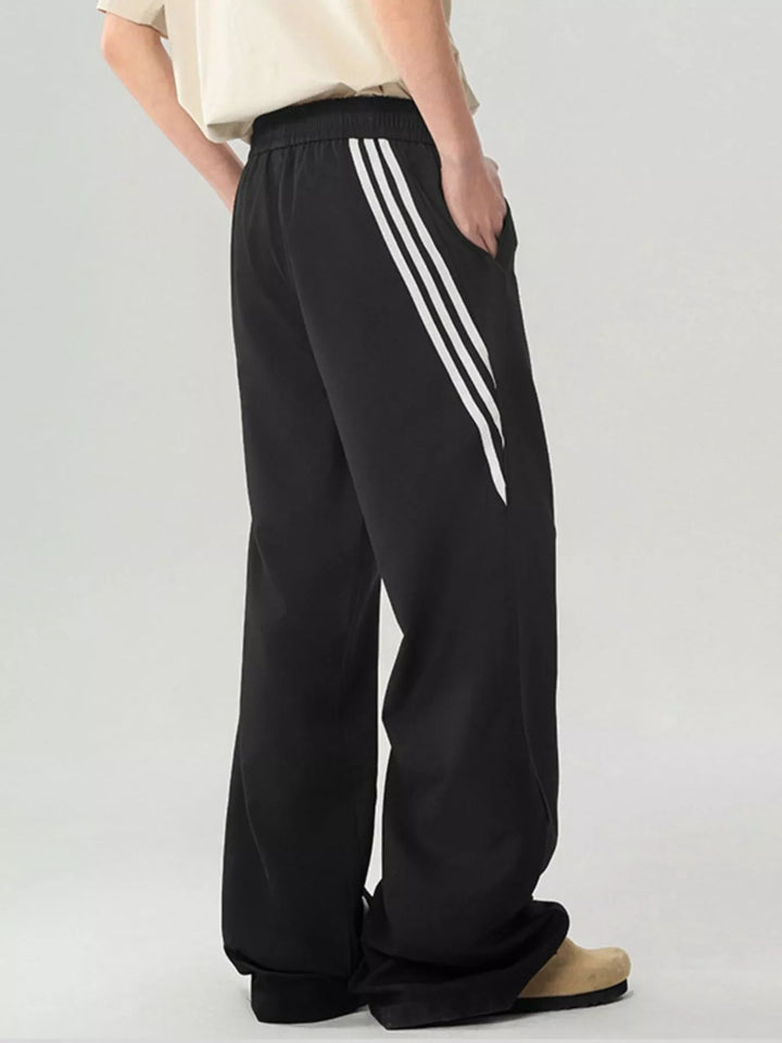 Men's Full Size Wide Leg Pants Plus Size