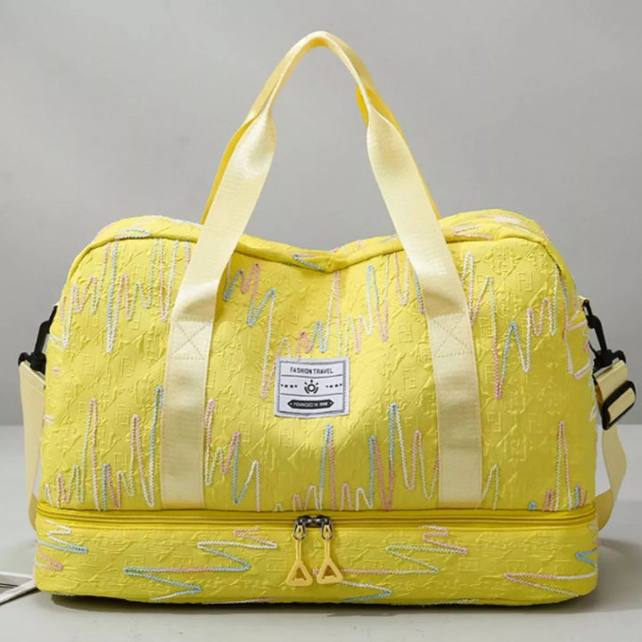Textured Duffel Bag