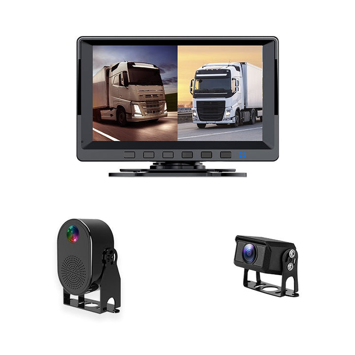 7 Inch 2-Channel All-in-One MmWave Sensor System Vehicle Monitoring System
