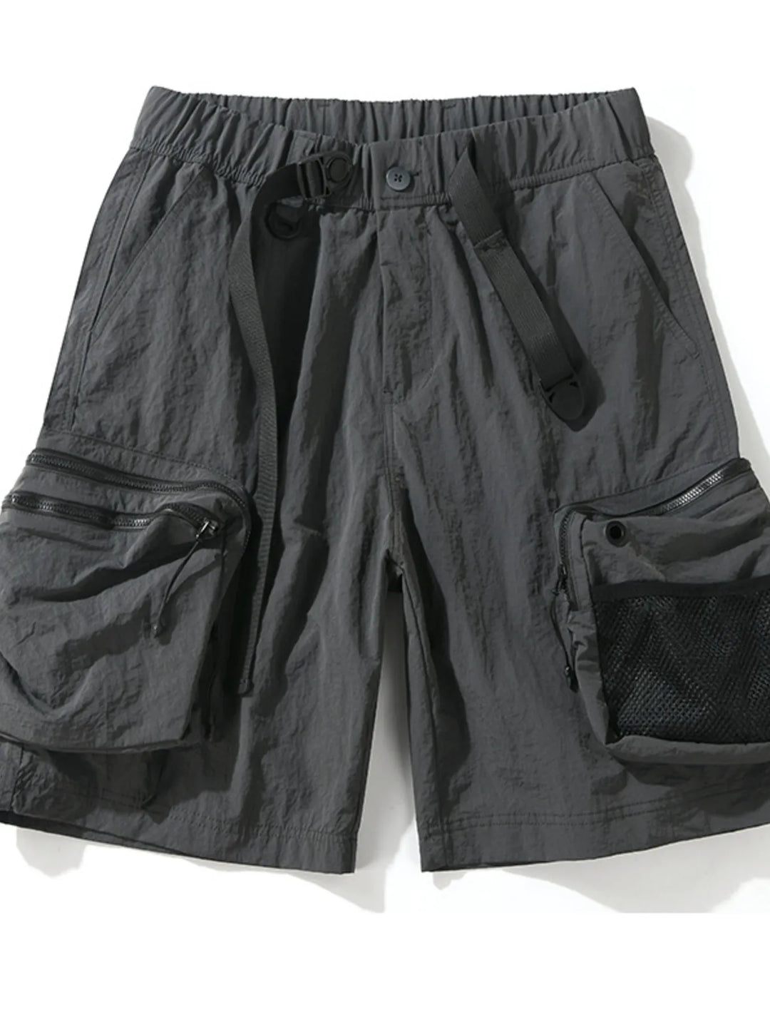 Men's Plus Size Multi-Pocket Cargo Shorts