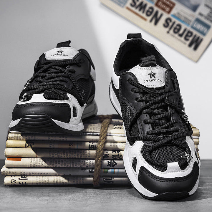 Men's Shoes, 2026 Summer New Arrival, Breathable Mesh Trendy Versatile Casual Sneakers, Youth Running Athletic Agam Dad Shoes