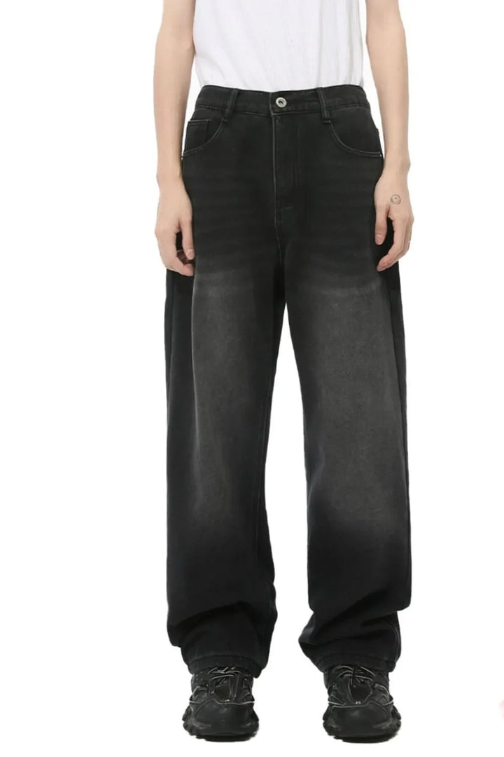 Men's Baggy Jeans with Pockets