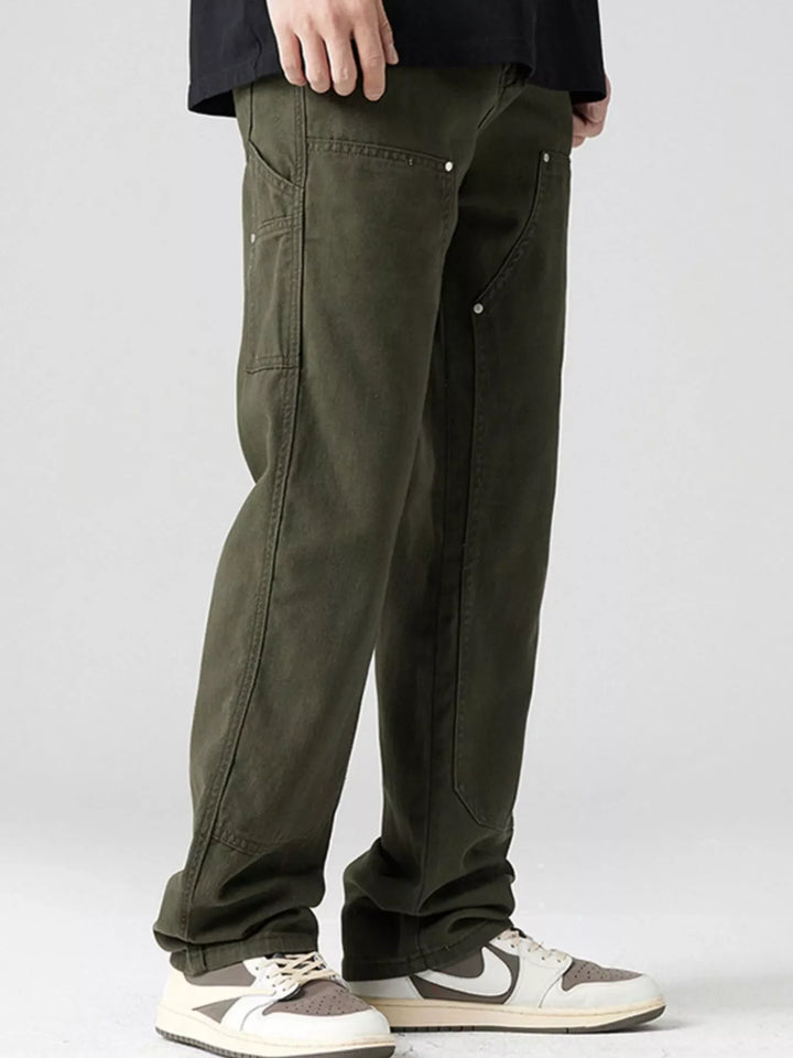 Men's Wide-Leg Relaxed Fit Jeans