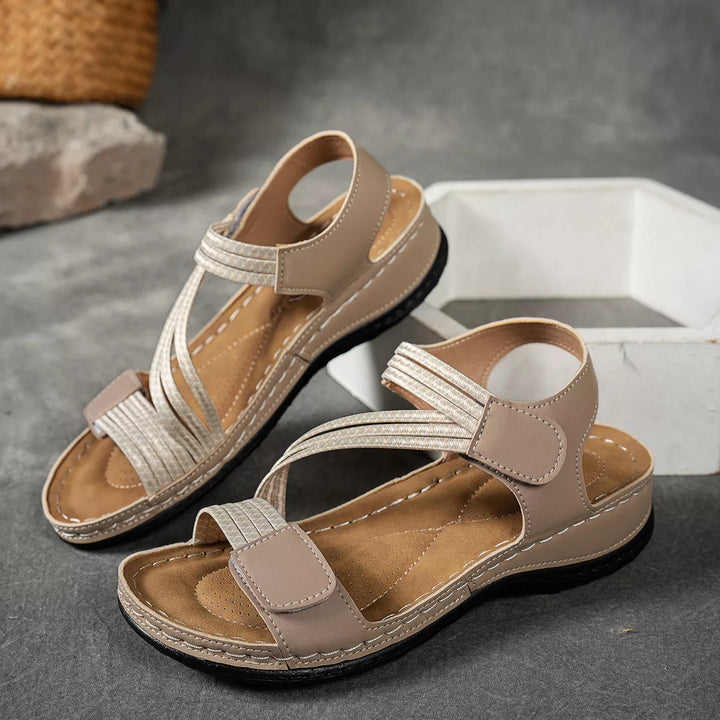 Open Toe Wedge Sandals