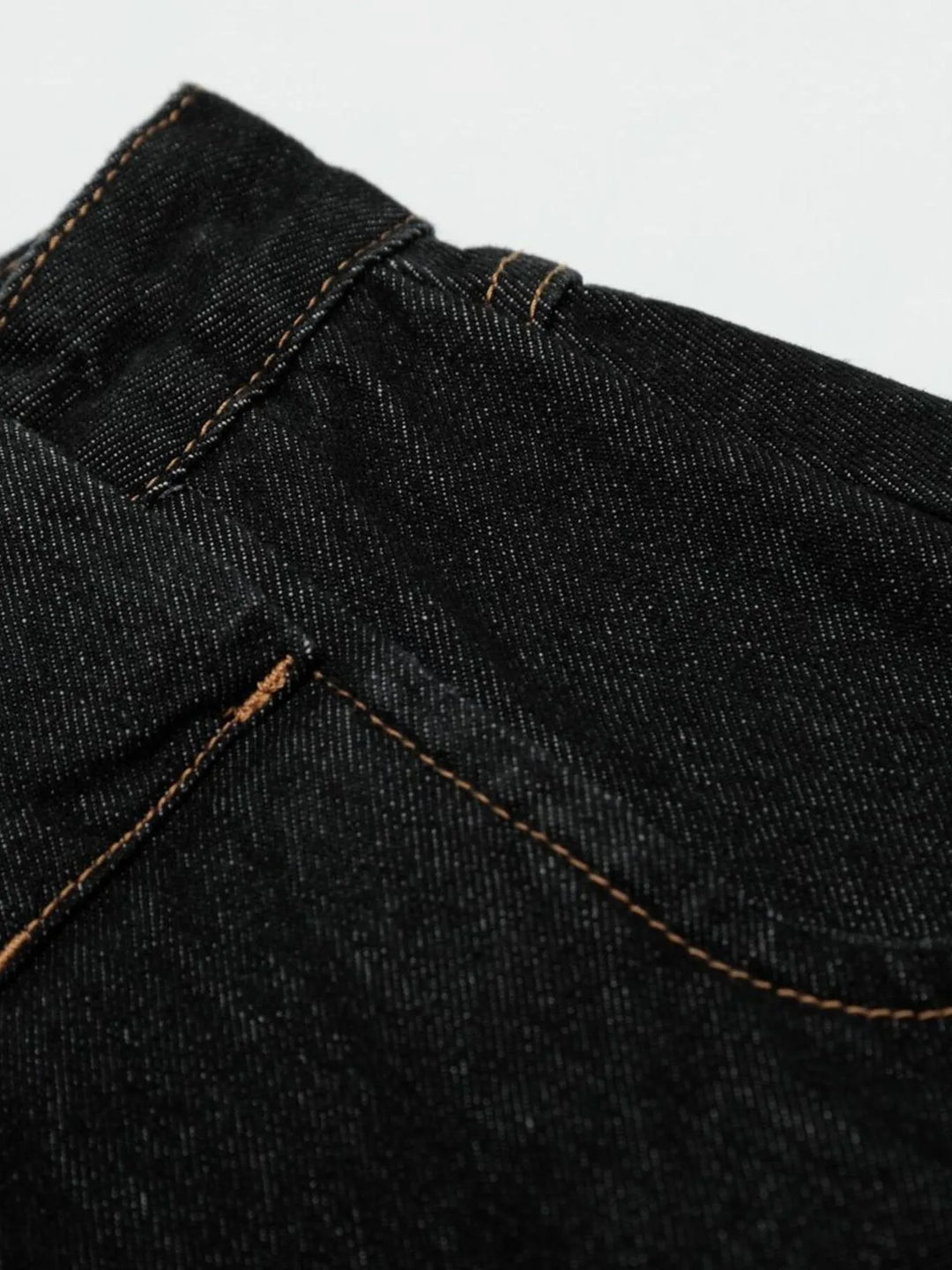 Men's Wide Leg Denim Shorts