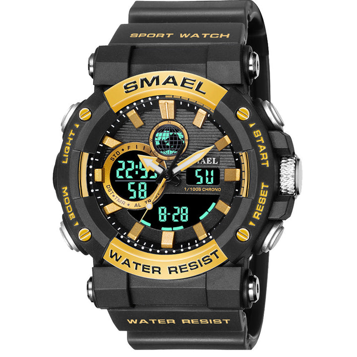 Versatile Luminous Multifunctional Waterproof Electronic Watch