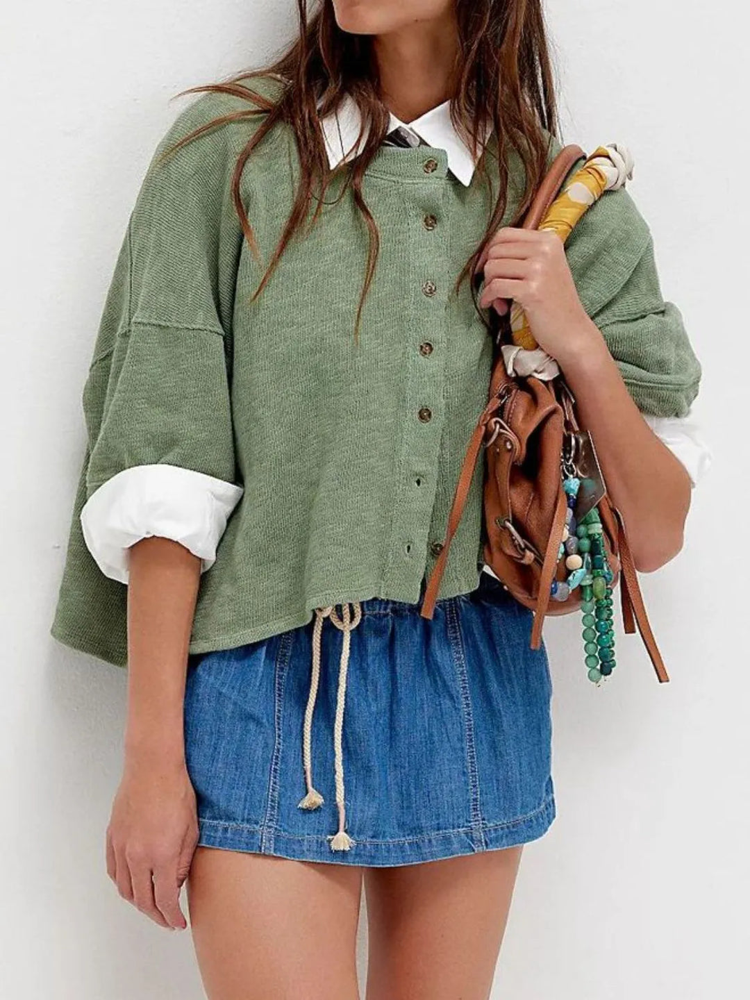 Button Down Half Sleeve Shirt