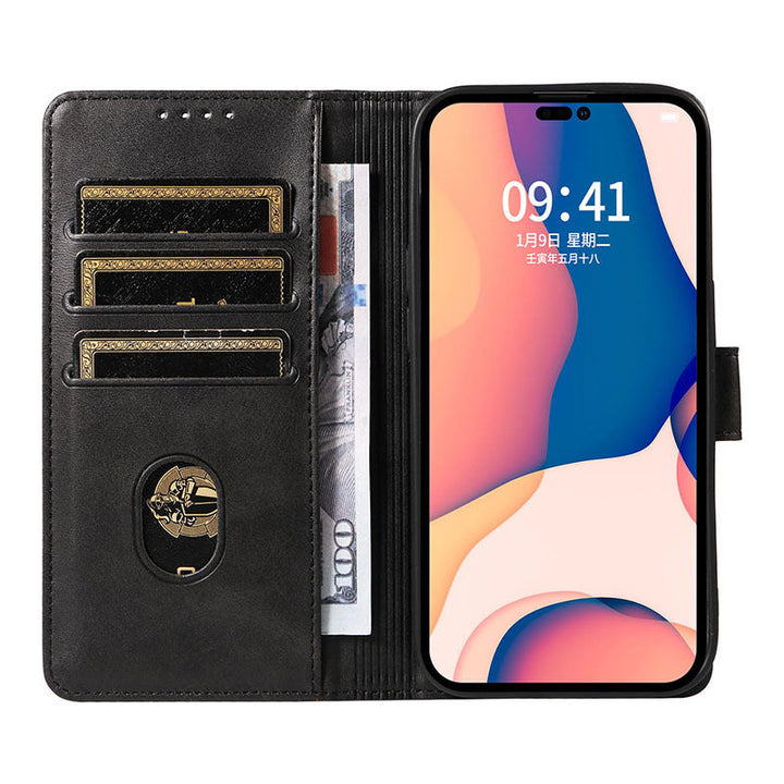 Cow Pattern Flip Phone Case