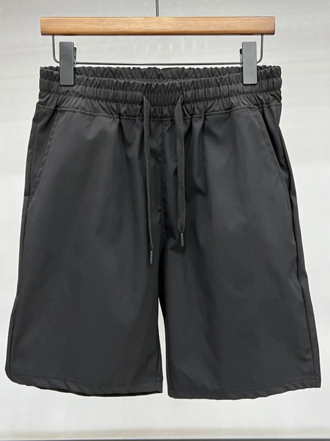 Men's Plus Size Drawstring Shorts with Pockets