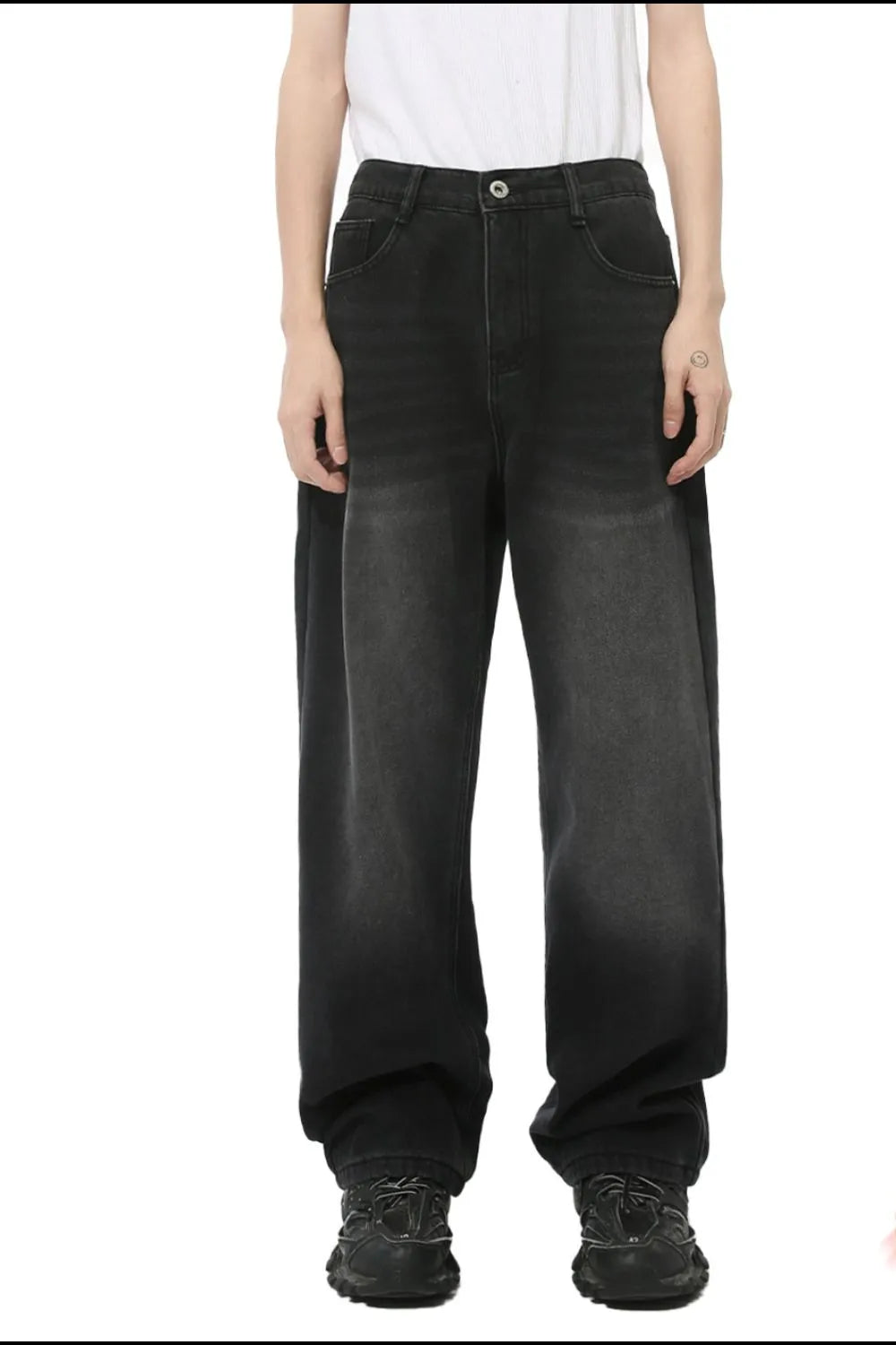 Men's Baggy Jeans with Pockets