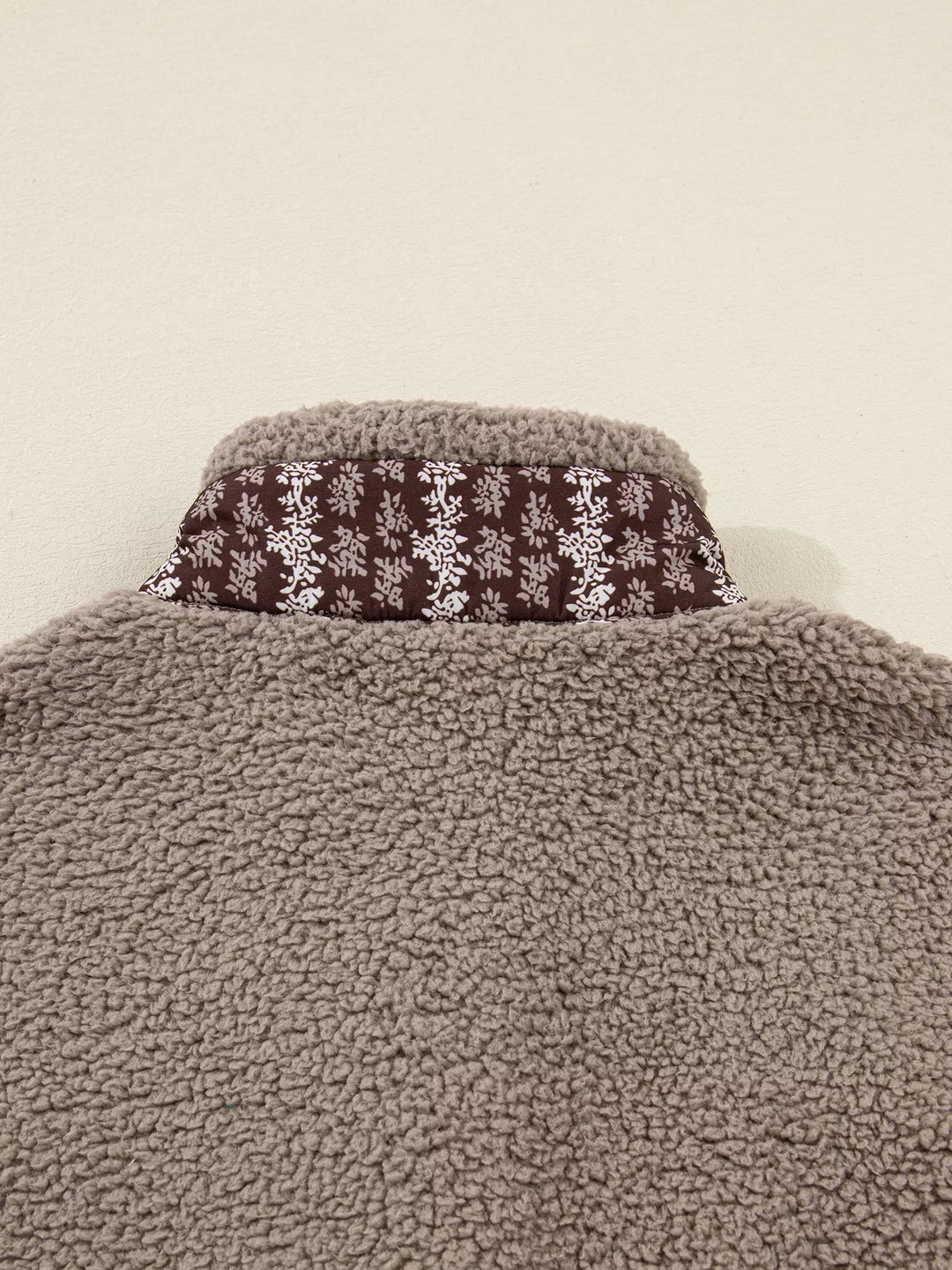 Side Bows Sherpa Fleece Vest