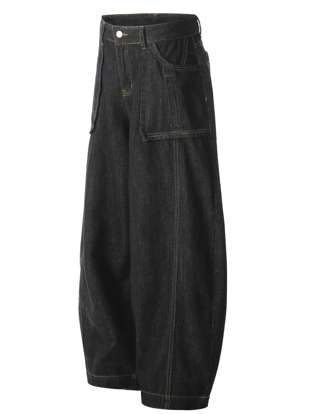 Men's Wide Leg Balloon Jeans